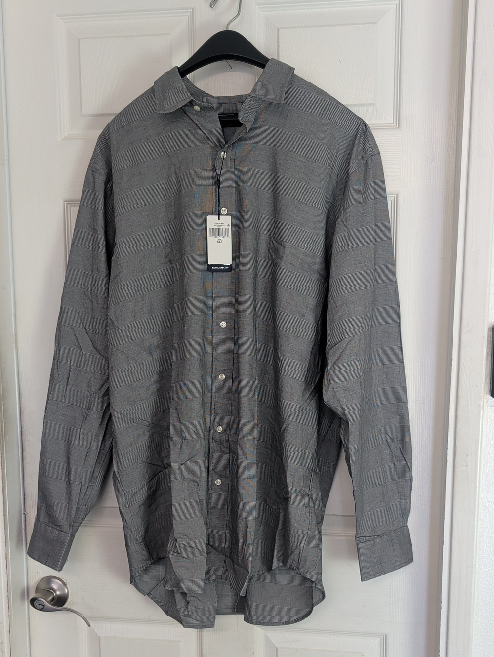 Polo by Ralph Lauren Plaid Long-Sleeve Polo Shirt NEW XLT Tall Cotton